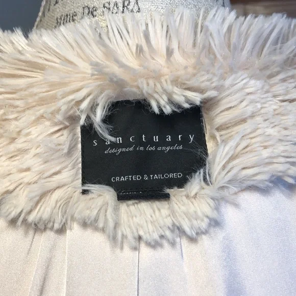 COAT FAUX FUR RARE! - Picture 9 of 12